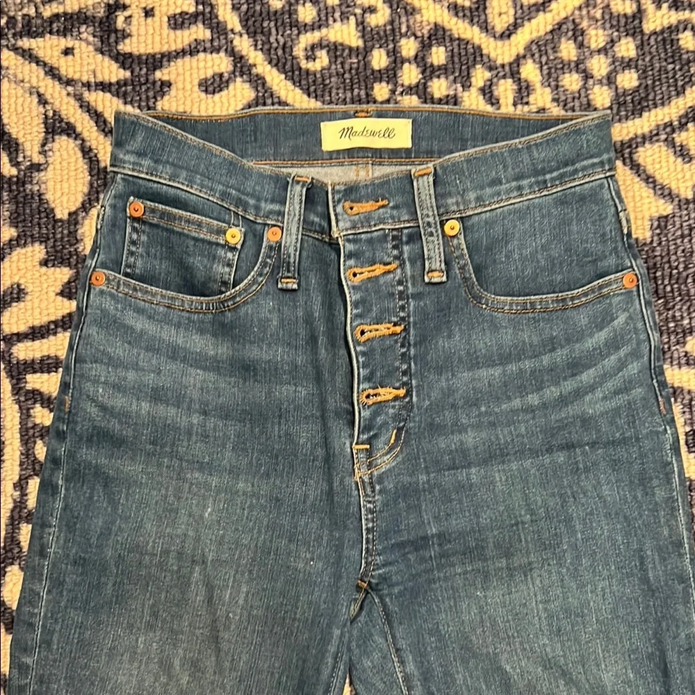 Madewell Cali Demi Boot Cut Jeans 25 - Picture 3 of 6